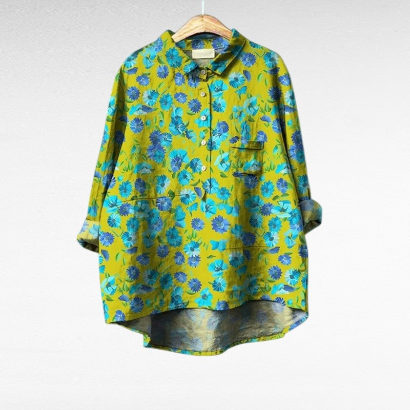 Laluna - Elegant Vintage Blouse