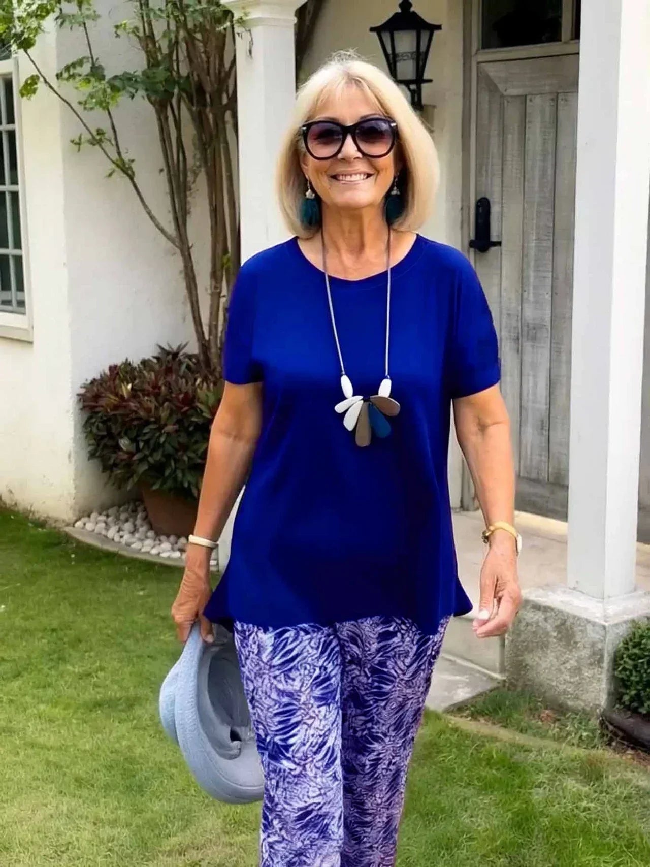 Janet - Casual Two-Piece Floral Set