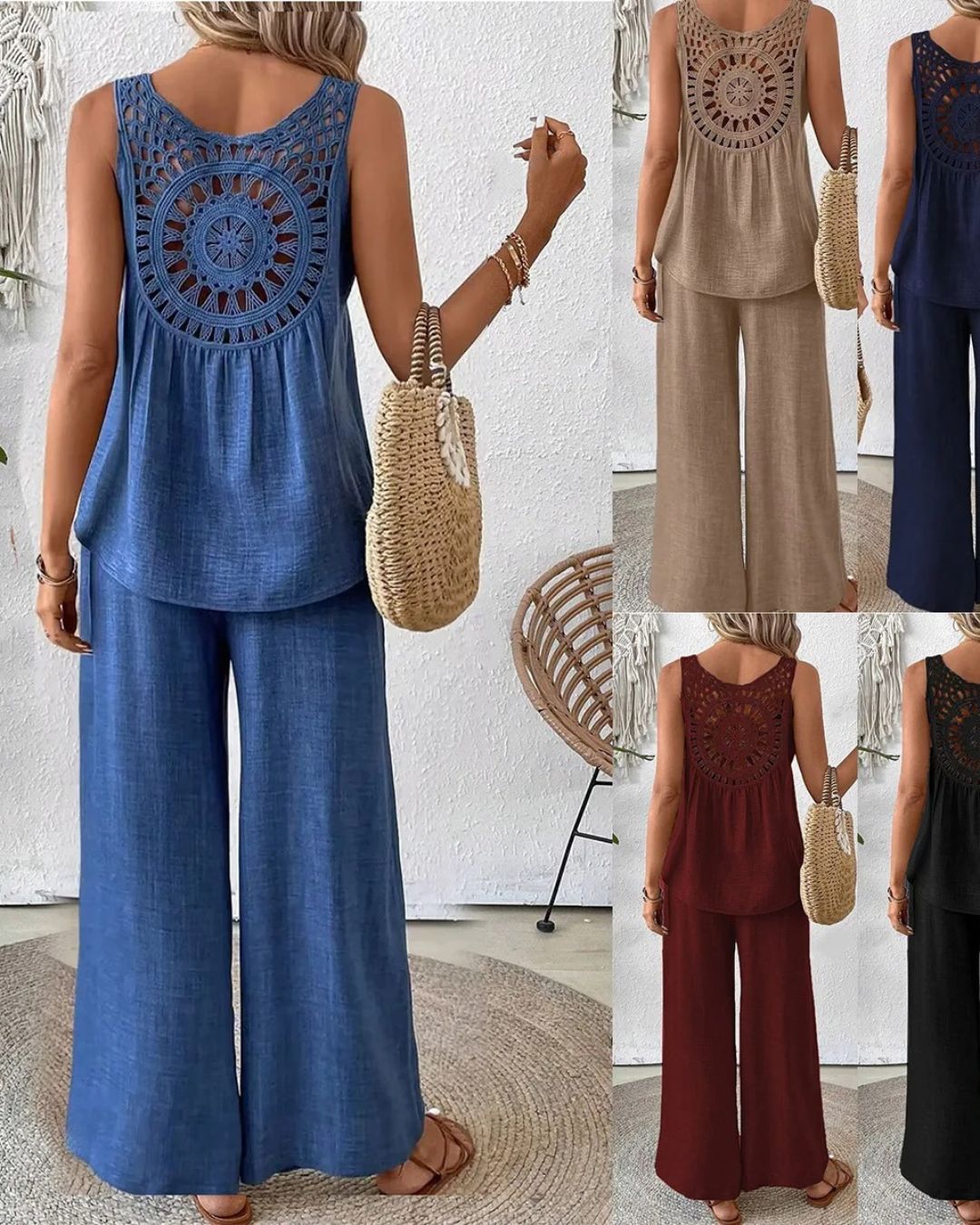 Naomi – Boho Chic Co-Ord Set