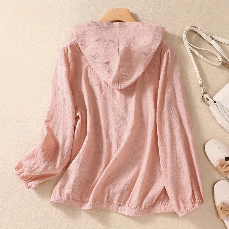 Miri | Linen Hoodie