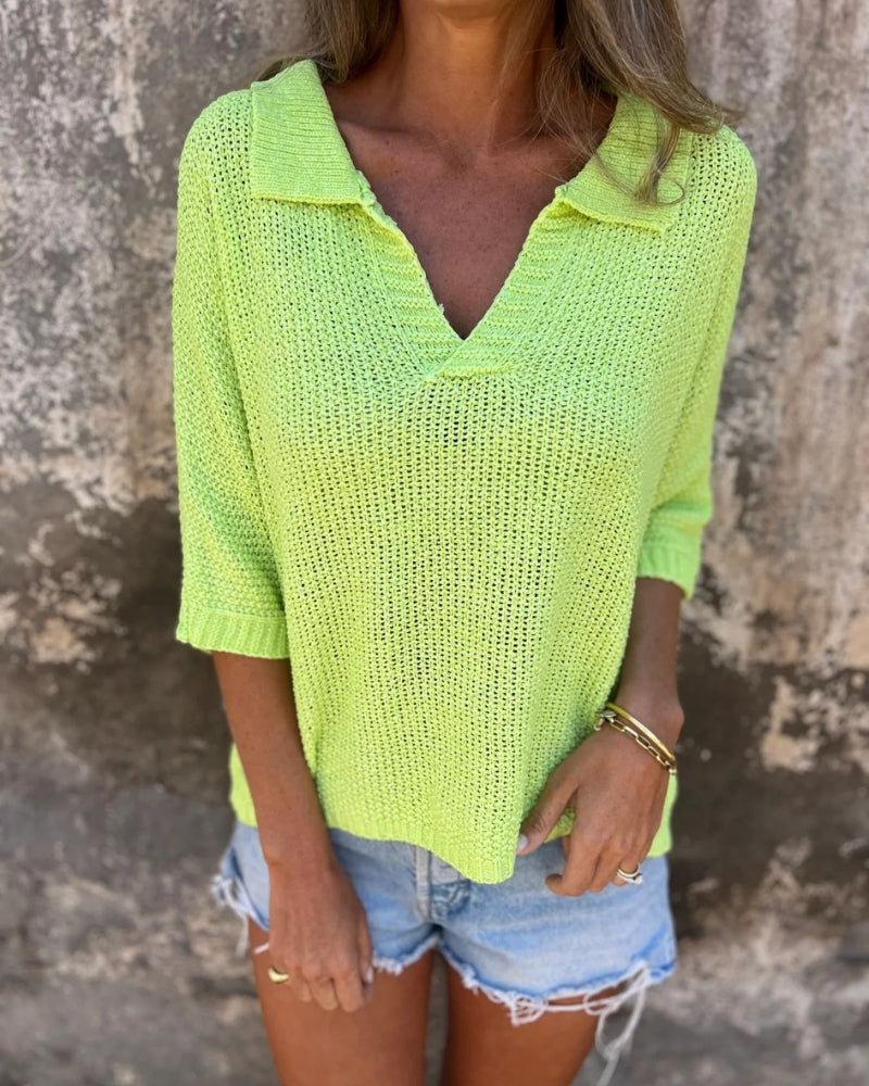 Lynn - Boho Knit Top