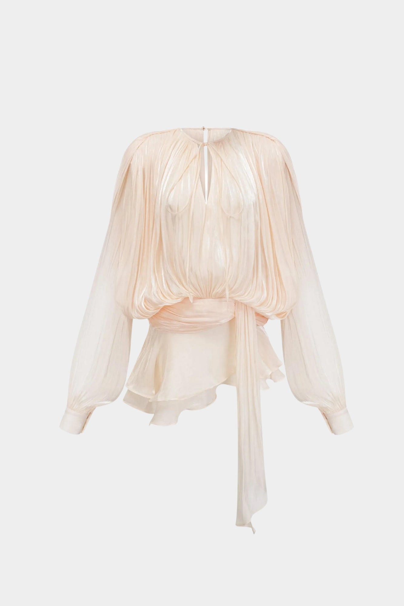 Livia - Pleated Mesh Dress
