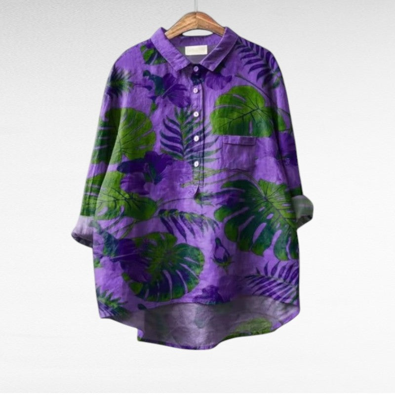 Laluna - Elegant Vintage Blouse