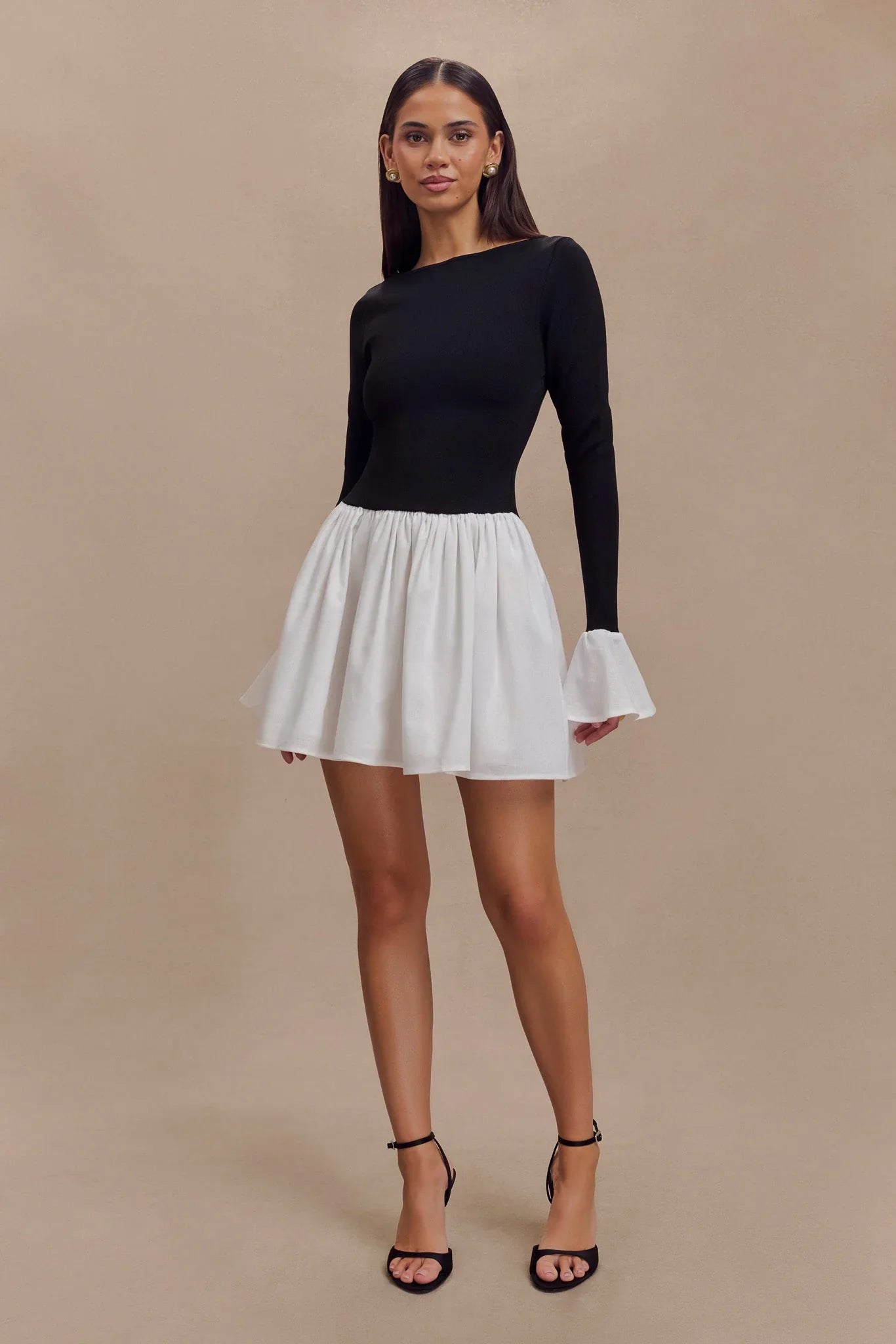 Giulia Off-Shoulder Pullover Dress