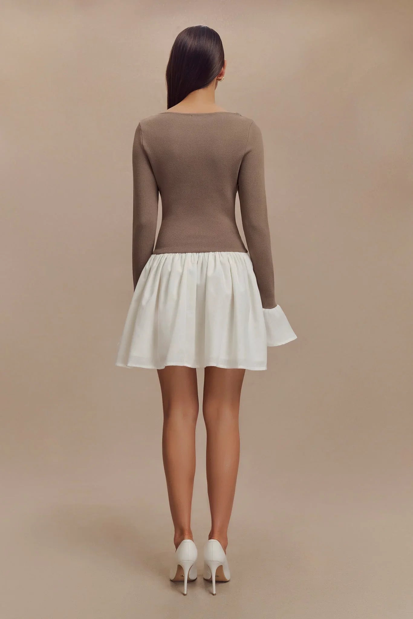 Giulia Off-Shoulder Pullover Dress