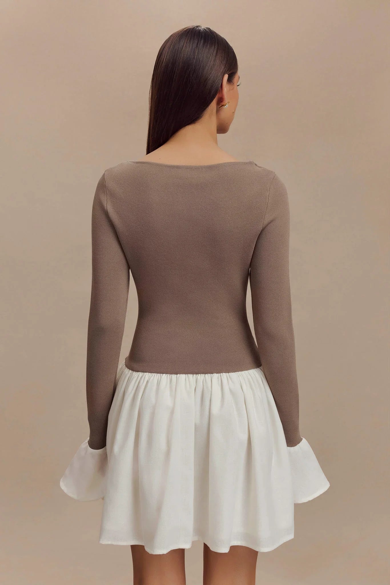 Giulia Off-Shoulder Pullover Dress