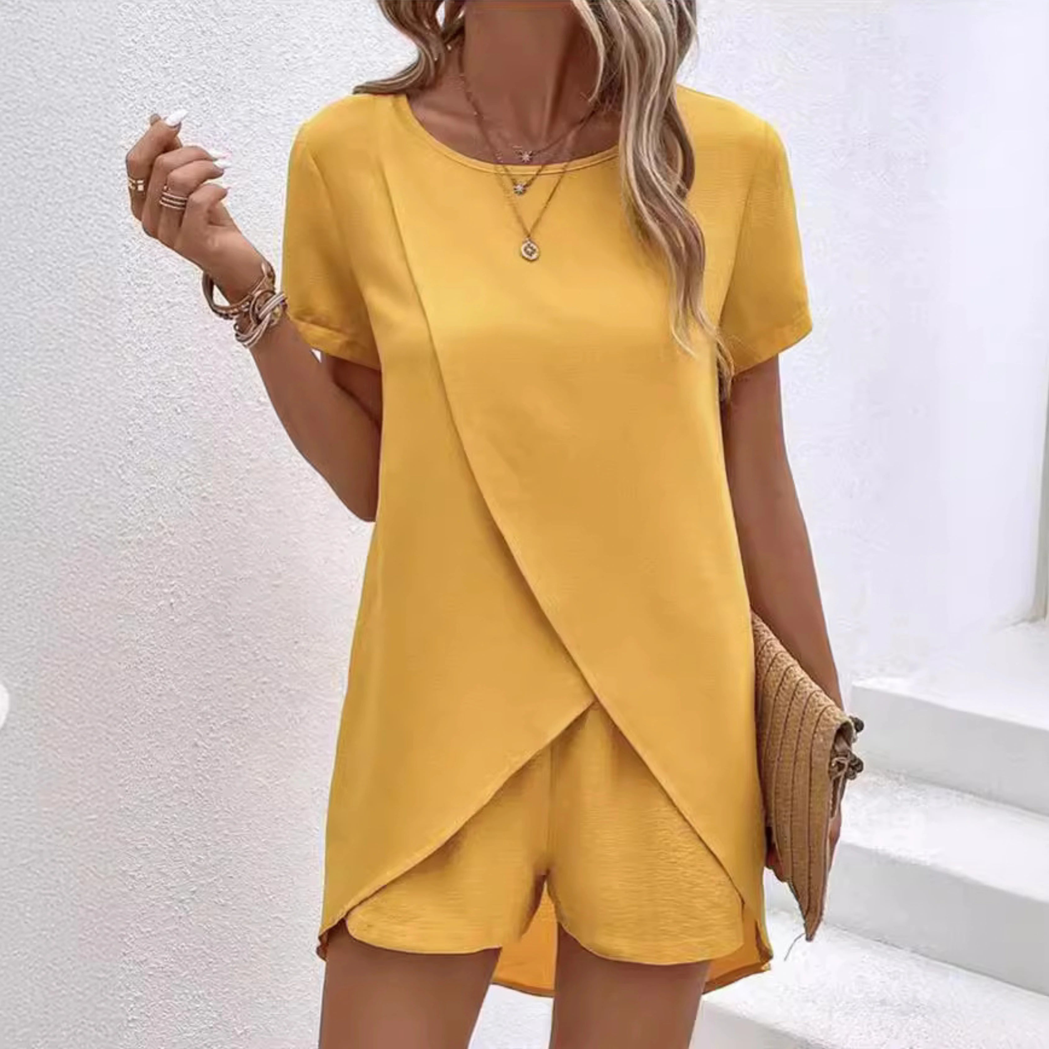Valerie - Elegant Summer Co-ord Lounge Set