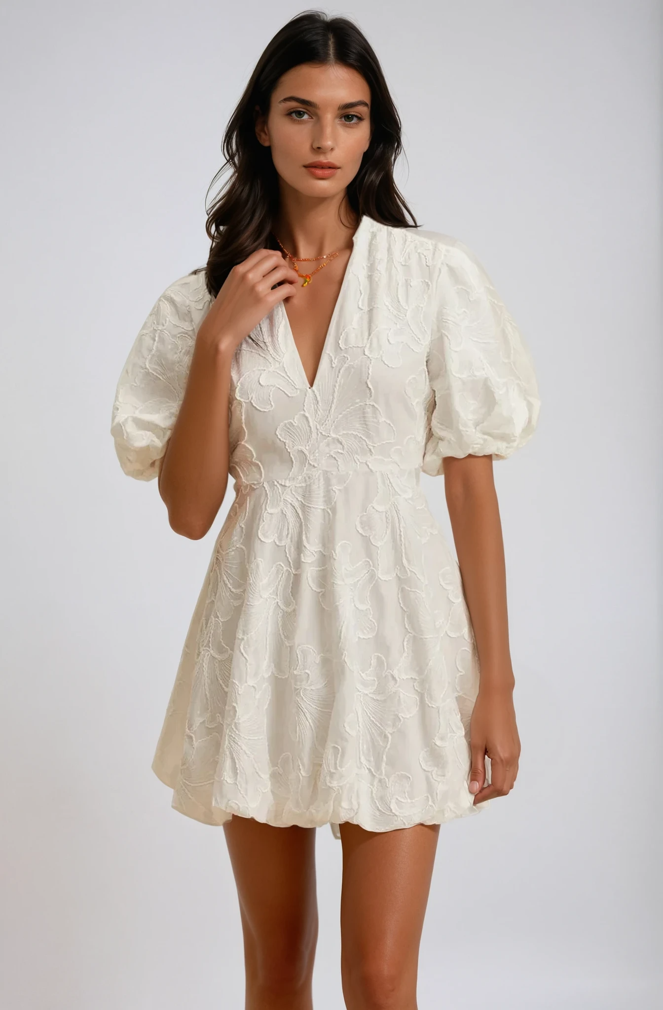 Angélica - Embroidered Dress