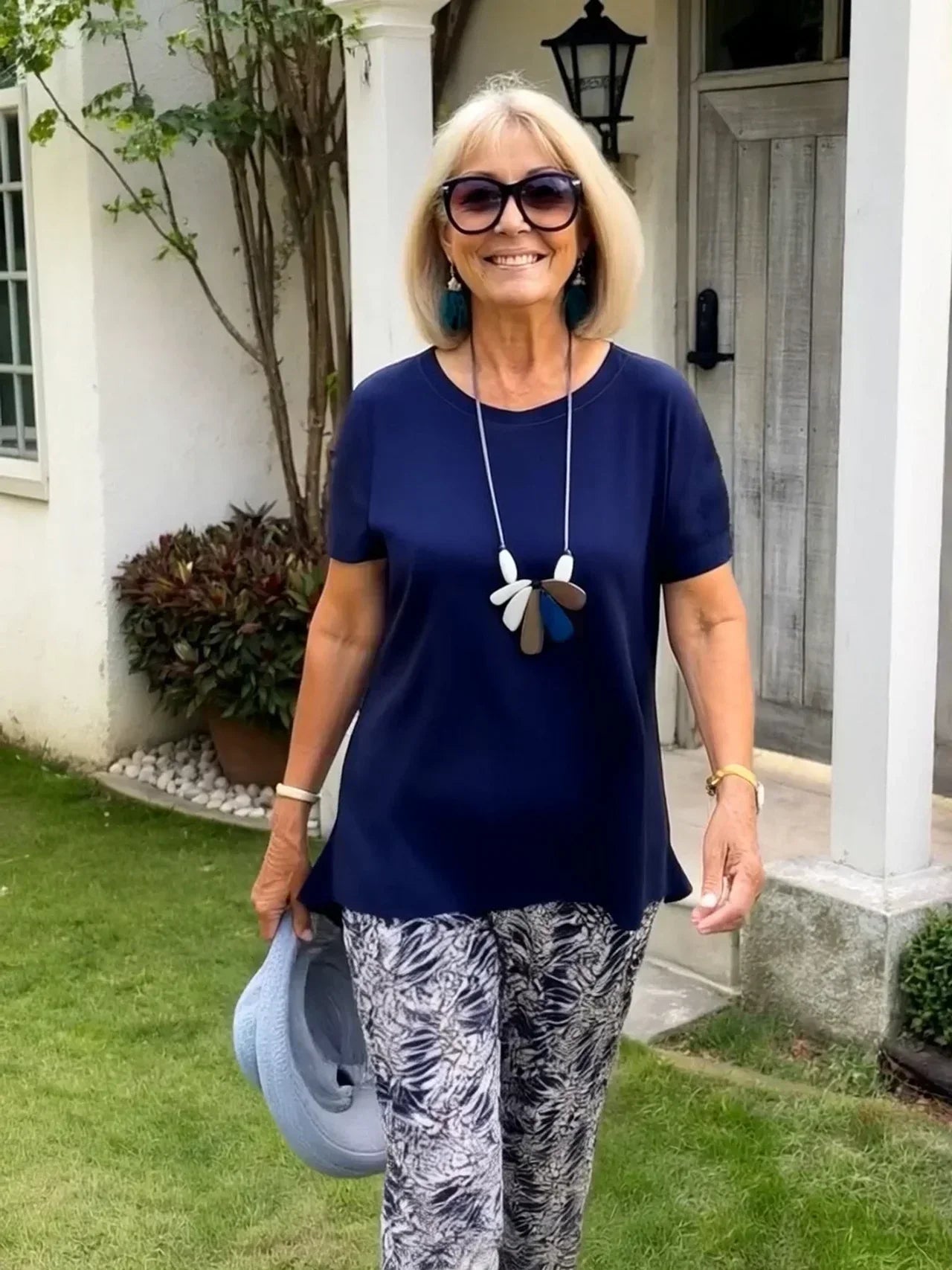 Janet - Casual Two-Piece Floral Set