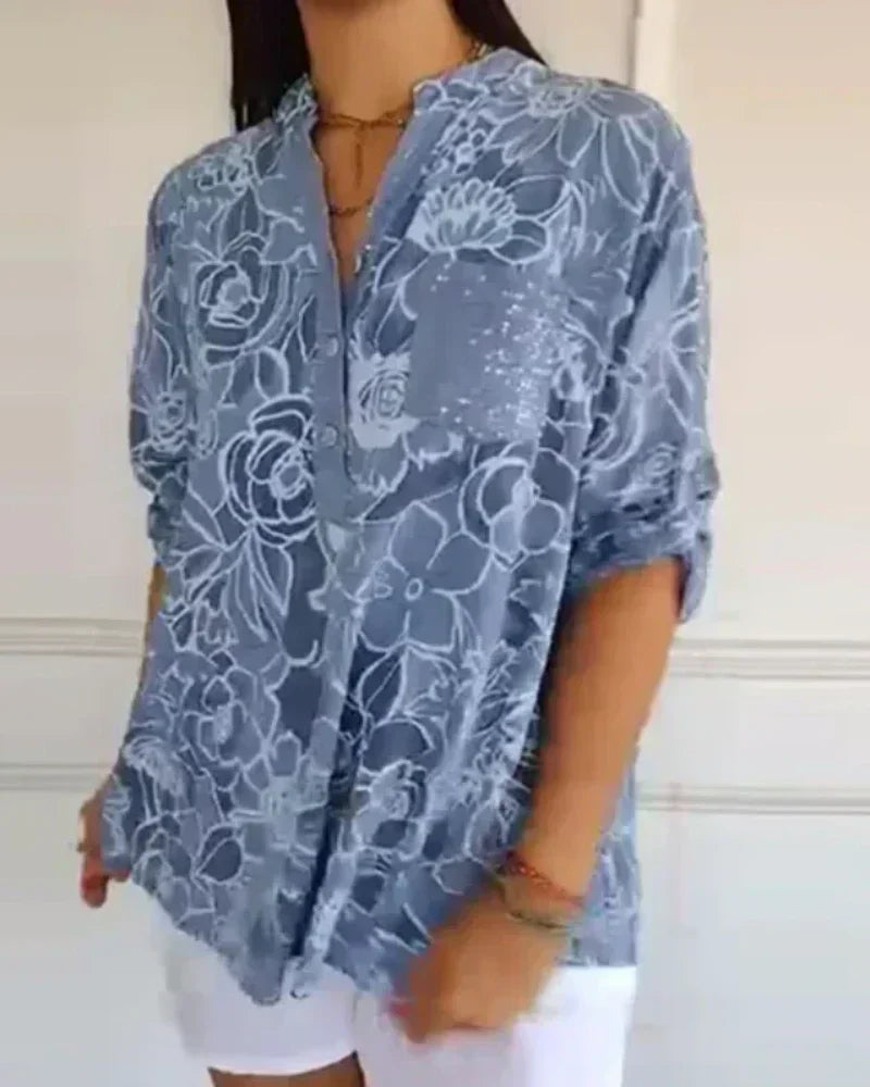 Ingrid  - Floral Blouse