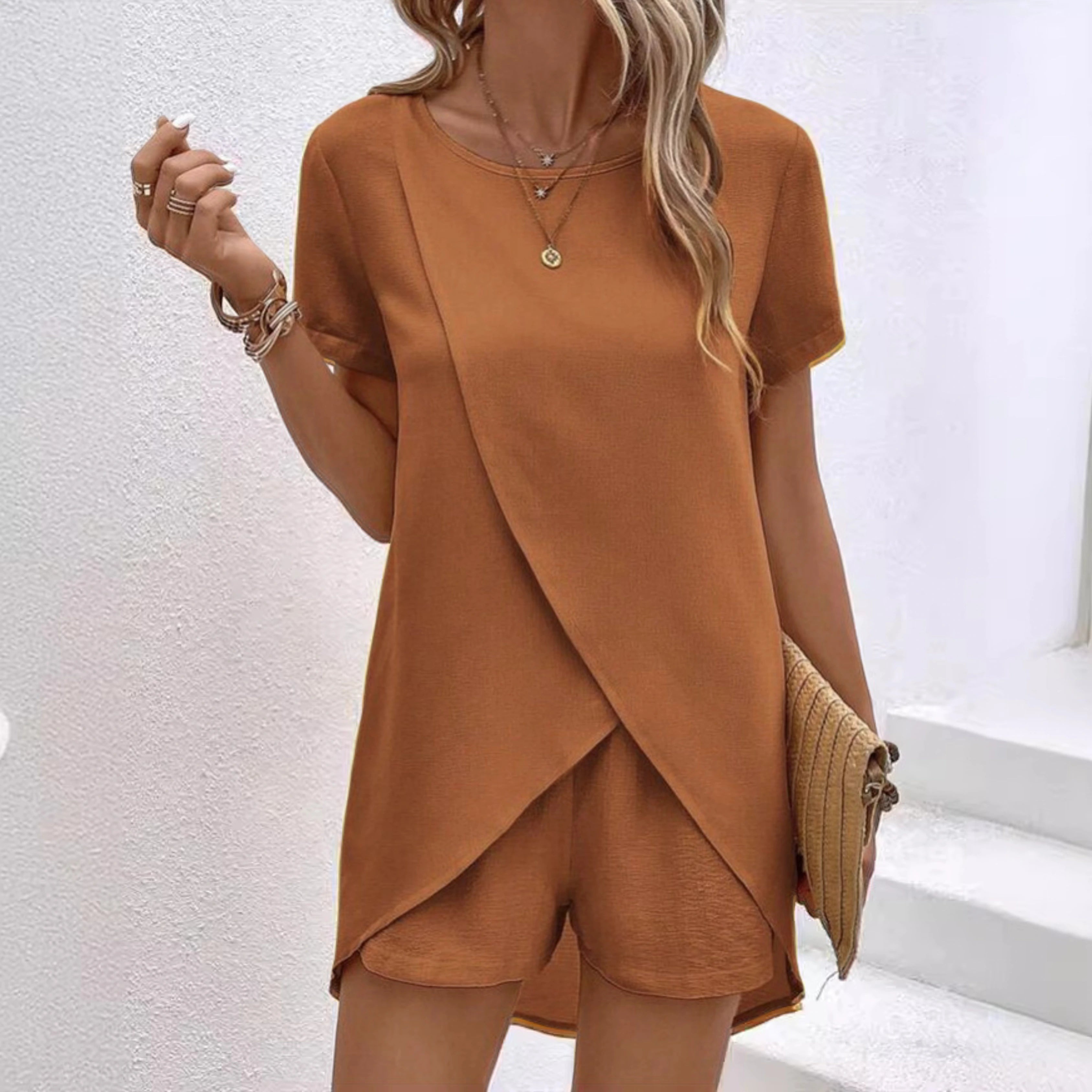 Valerie - Elegant Summer Co-ord Lounge Set