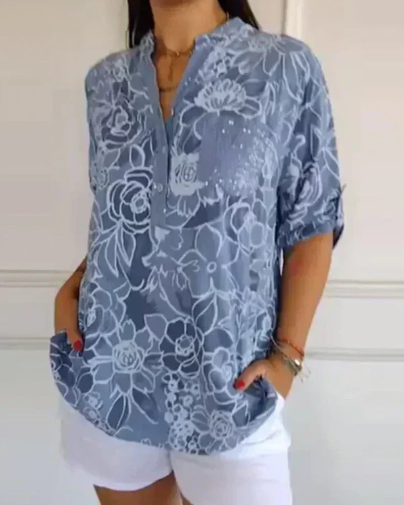 Ingrid  - Floral Blouse