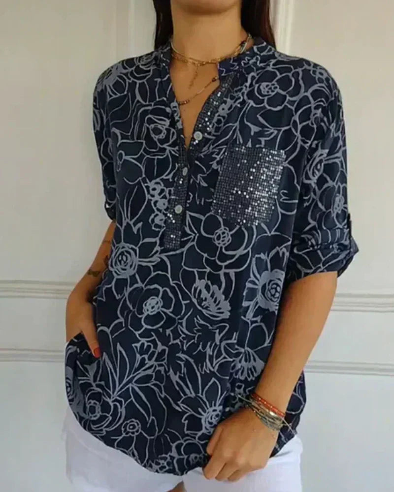 Ingrid  - Floral Blouse
