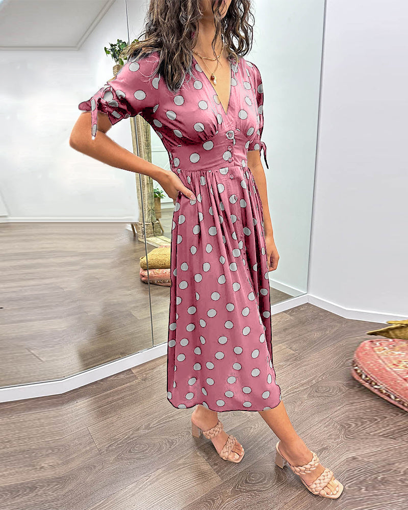 Monique - Elegant Midi Dress