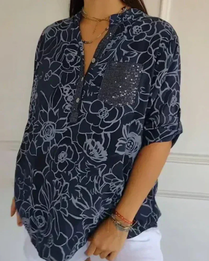 Ingrid  - Floral Blouse
