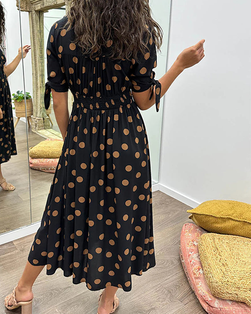 Monique - Elegant Midi Dress