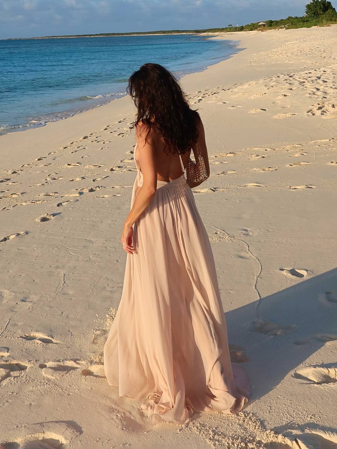 Rosabella – Backless Cut-Out Maxi Dress