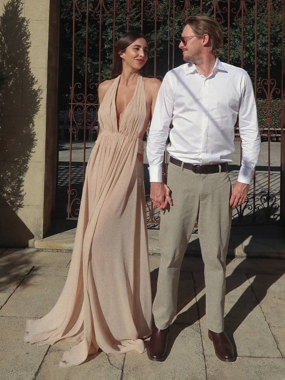 Rosabella – Backless Cut-Out Maxi Dress