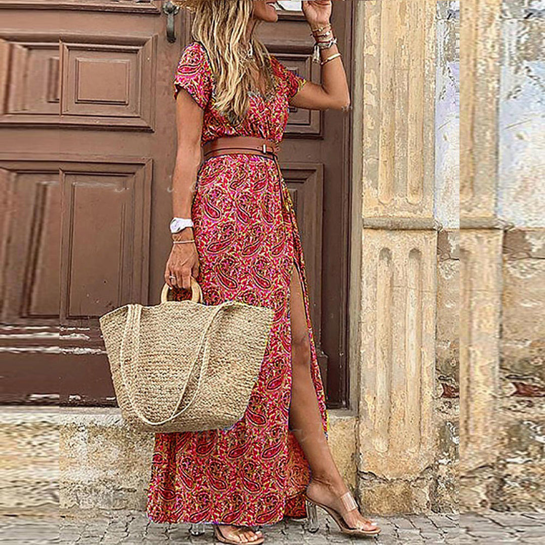 Nerea™ - Maxi Dress Ibiza - Includes Belt