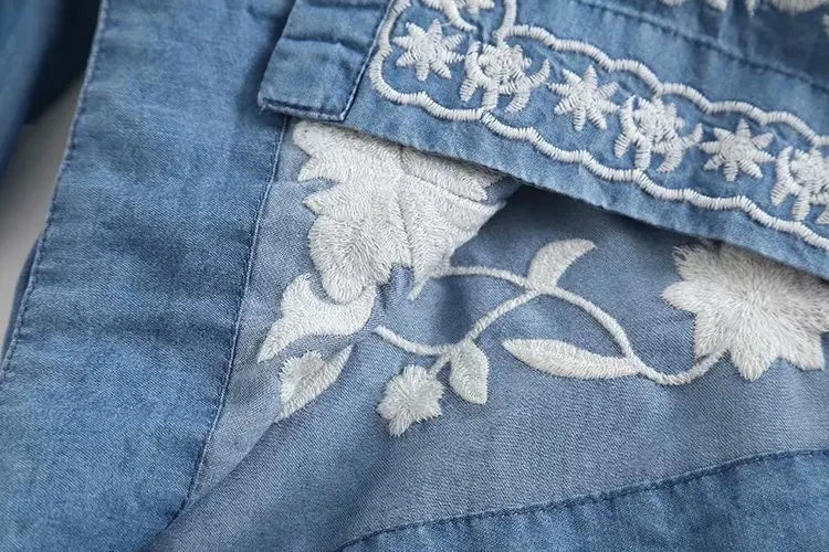 Boho | Denim Bloom