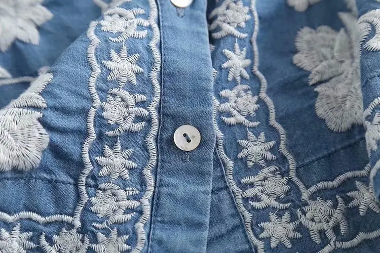 Boho | Denim Bloom