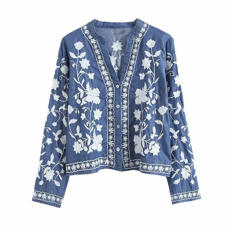 Boho | Denim Bloom