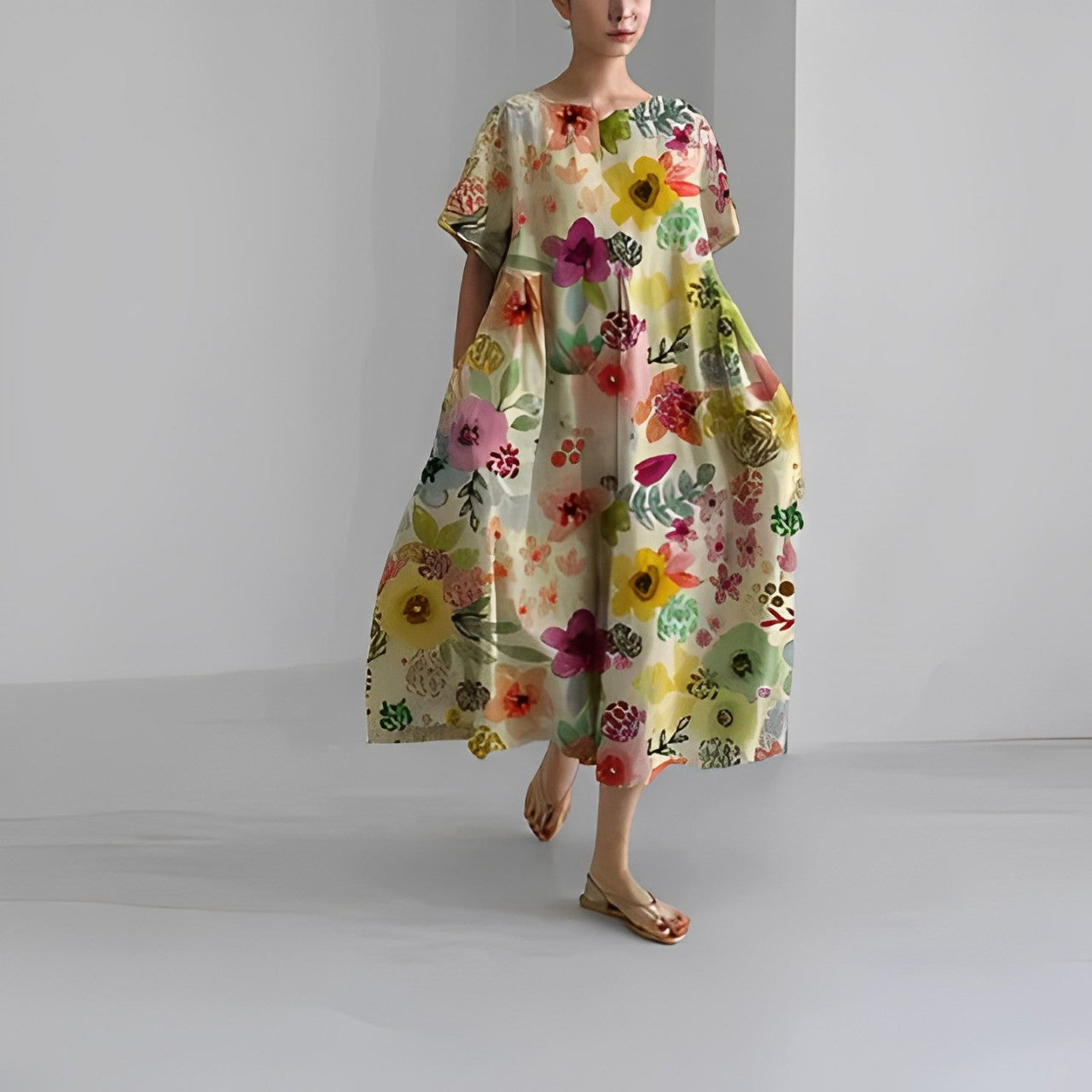 Hannah - Floral Women dress