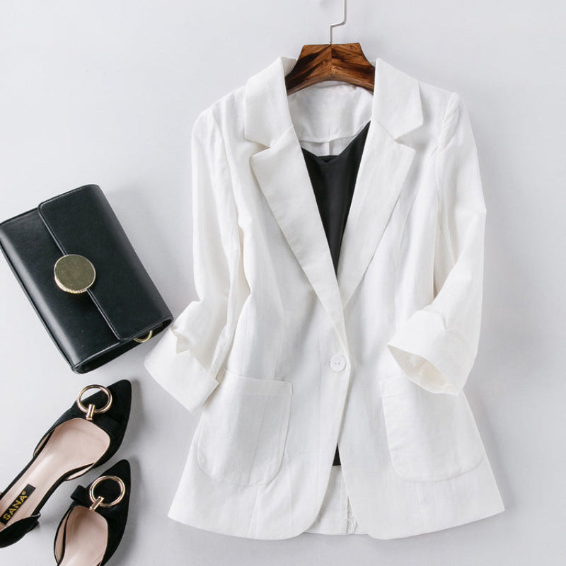 Julia | Linen Blazer