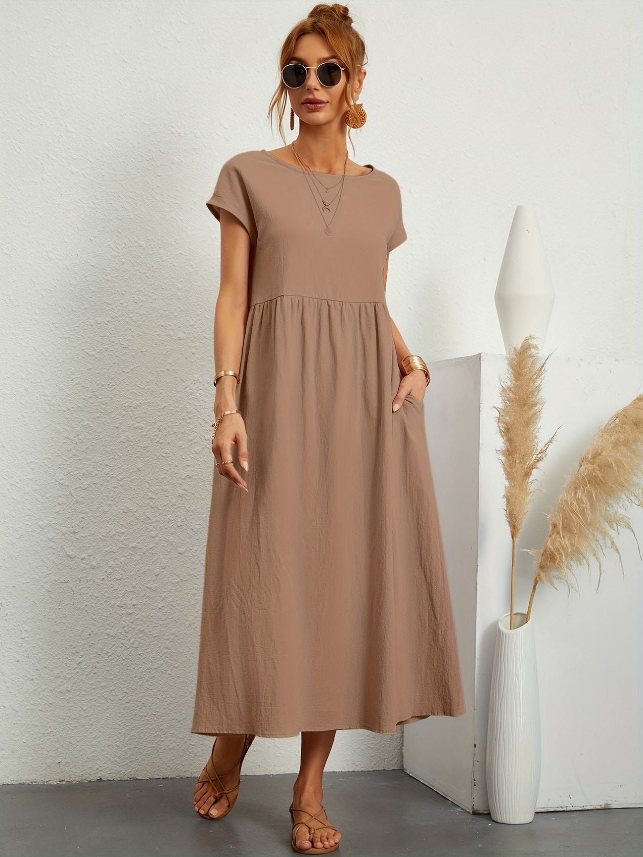 Kalena | Luxe Airy Spring Dress