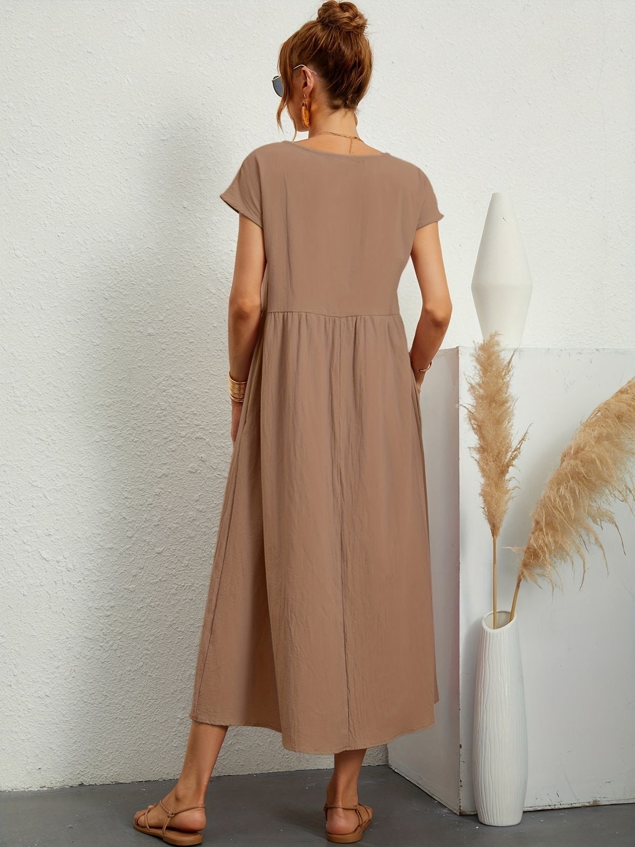 Kalena | Luxe Airy Spring Dress