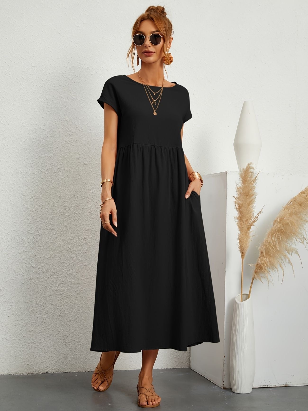 Kalena | Luxe Airy Spring Dress