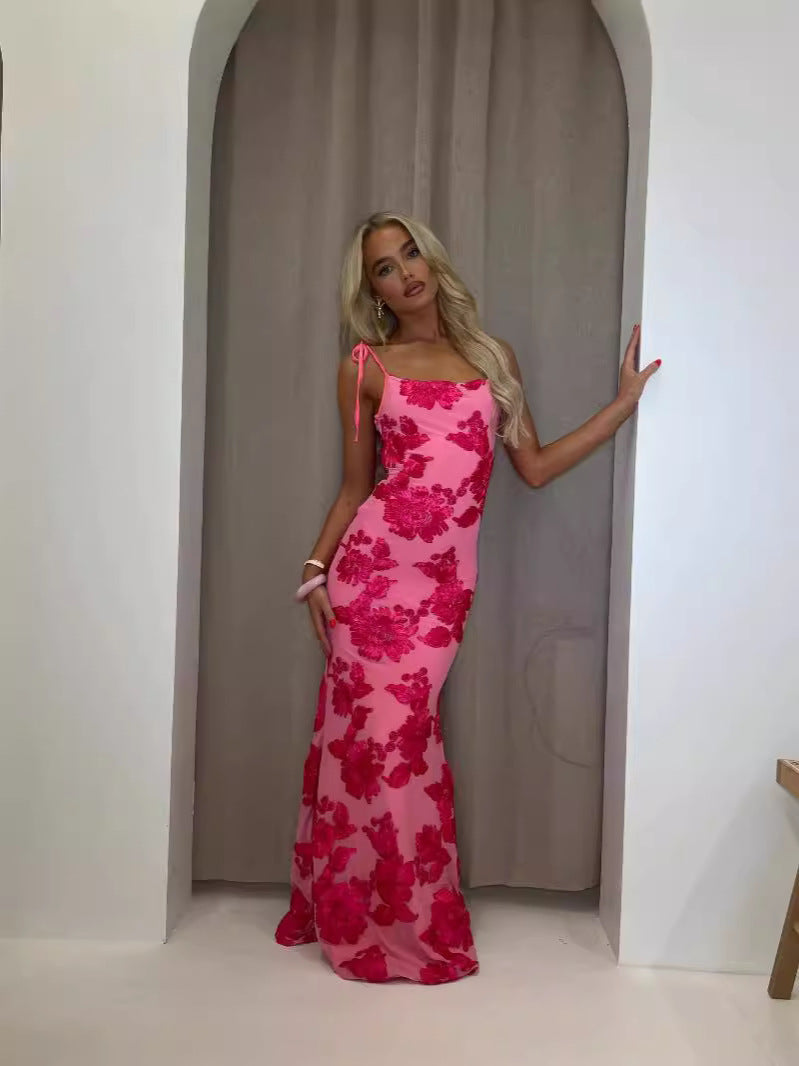 MIRELA - Floral Maxi Dress