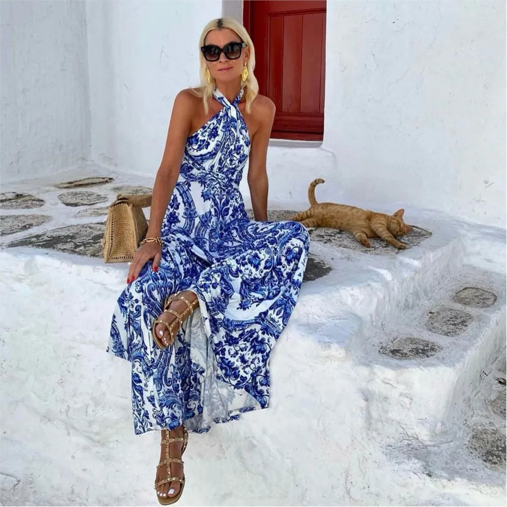 Carol | Halter Neck Dress