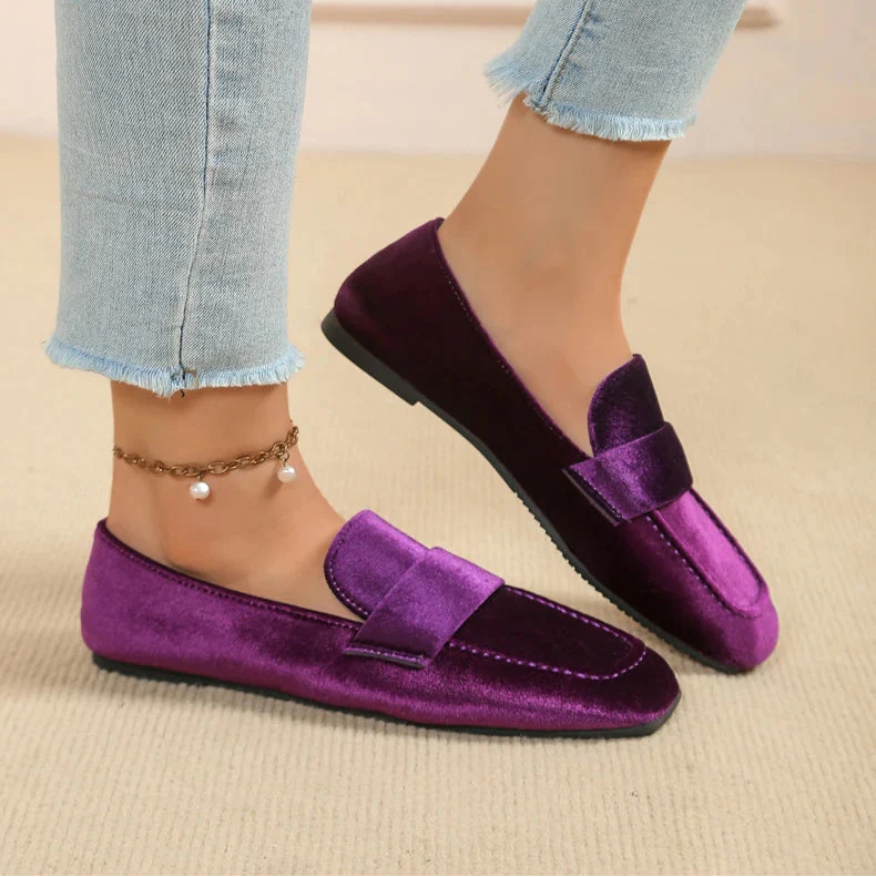 Tavira – Elegant Velour Casual Loafers