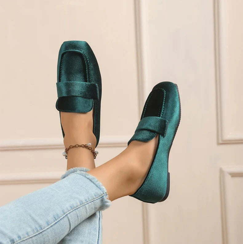 Tavira – Elegant Velour Casual Loafers