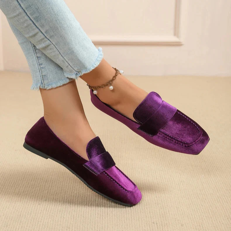 Tavira – Elegant Velour Casual Loafers