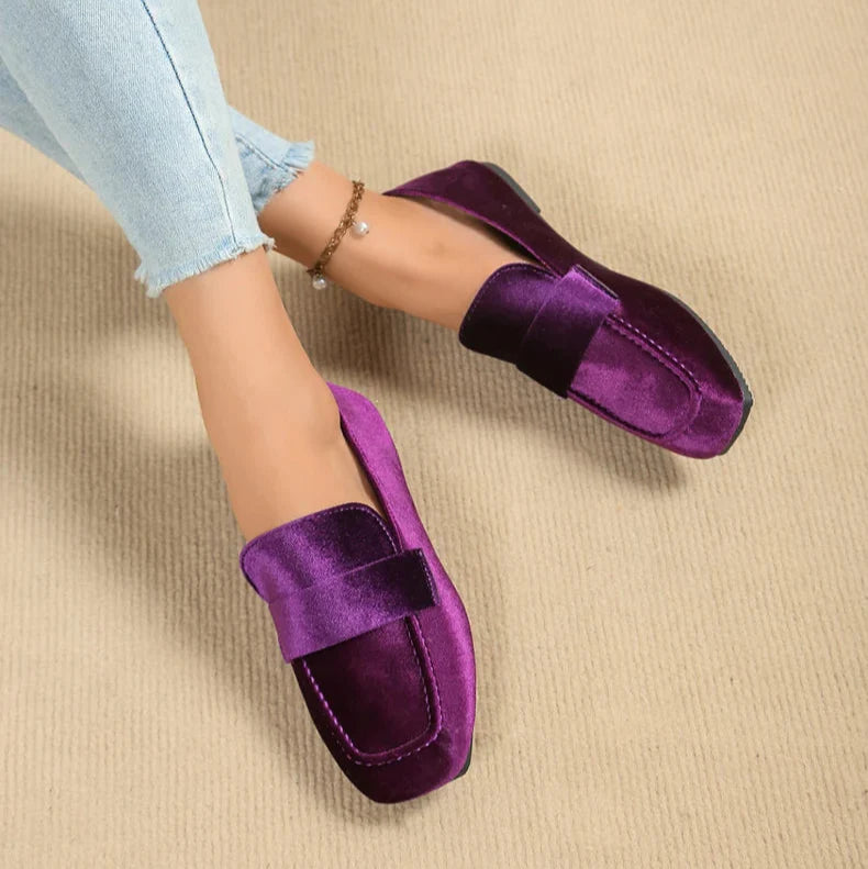 Tavira – Elegant Velour Casual Loafers