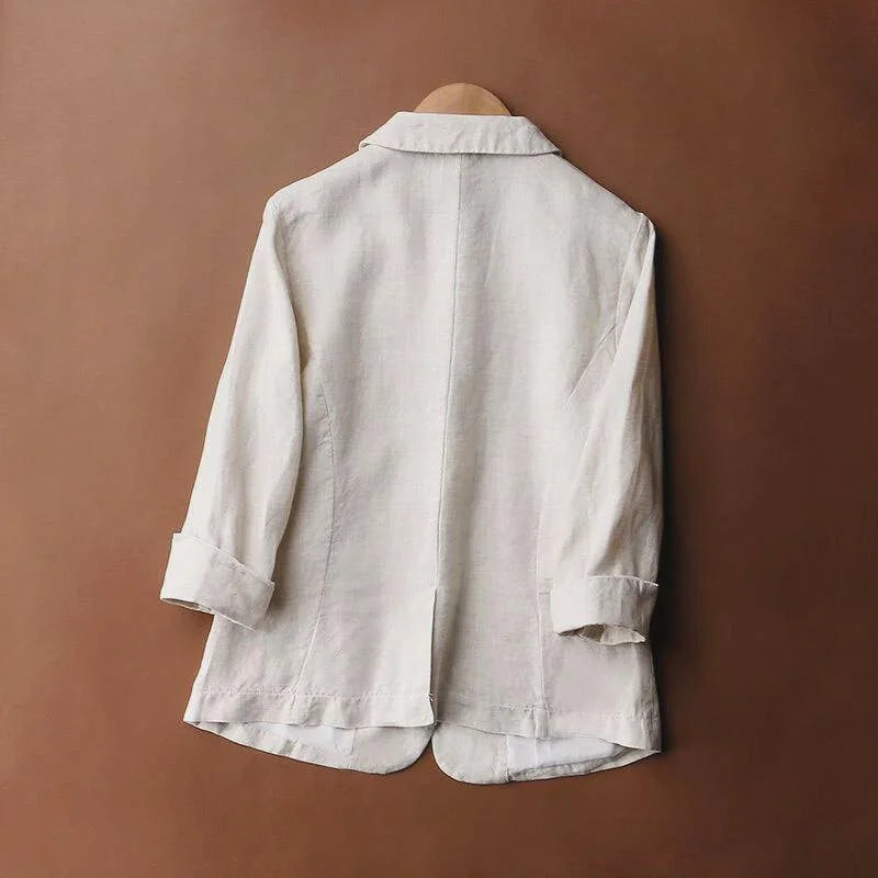Alena | Linen Blazer