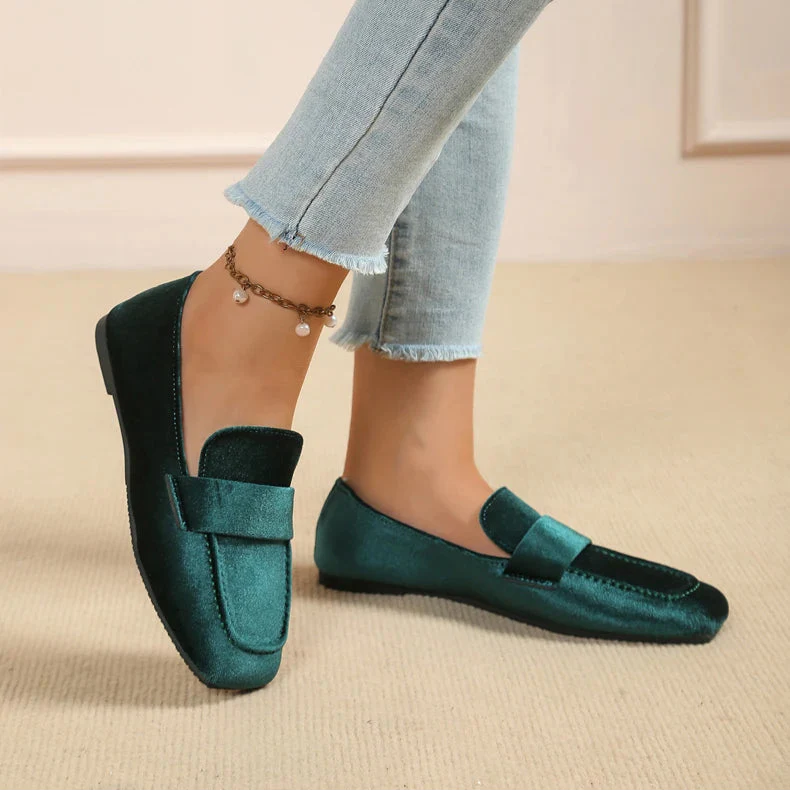 Tavira – Elegant Velour Casual Loafers