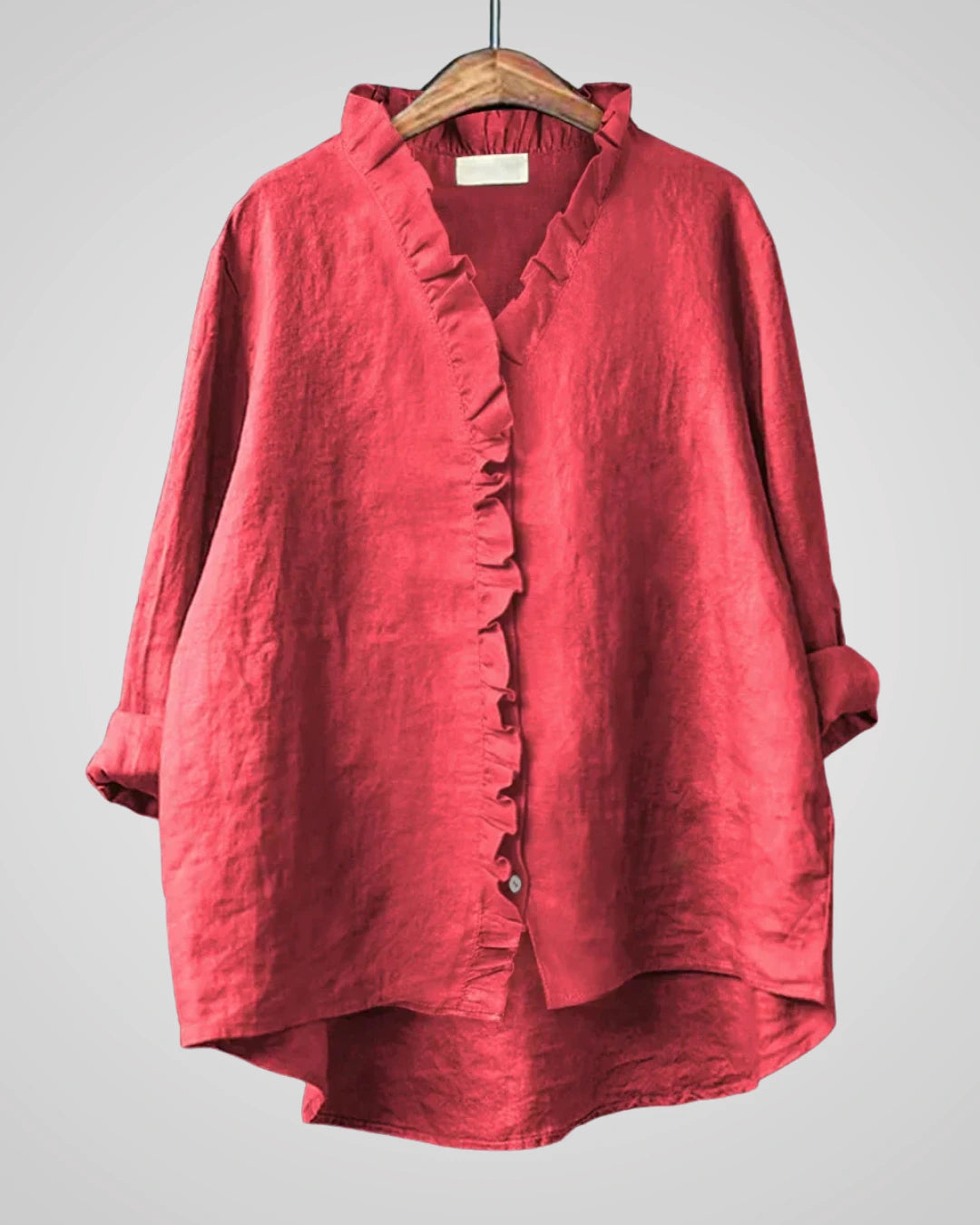 Kate - Casual Shirt with Ruffles
