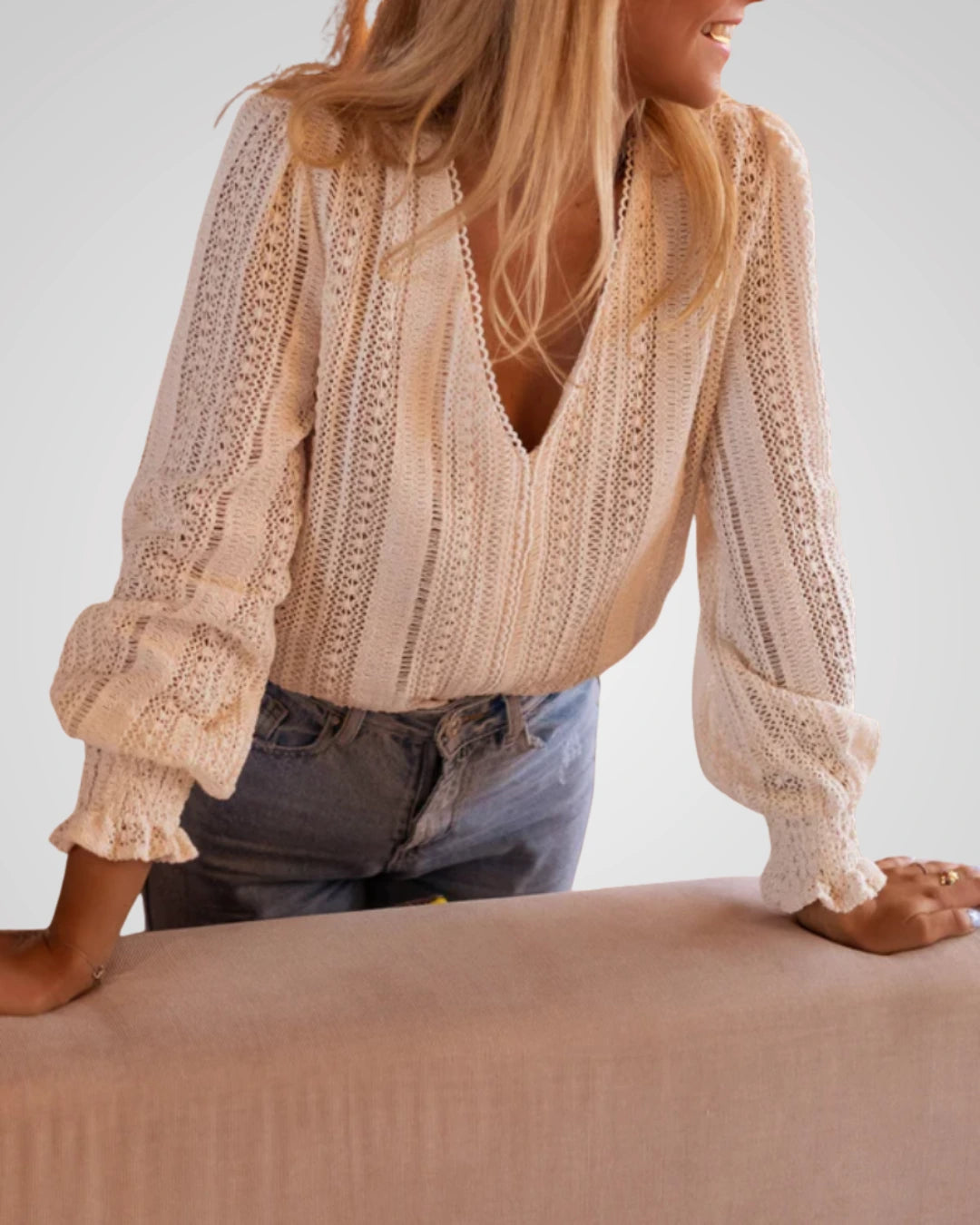 Liz - Crochet Blouse