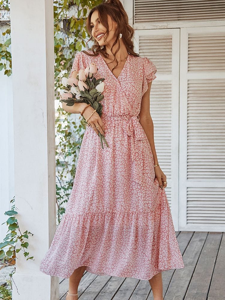 Eva™ - Chic Flower Dress