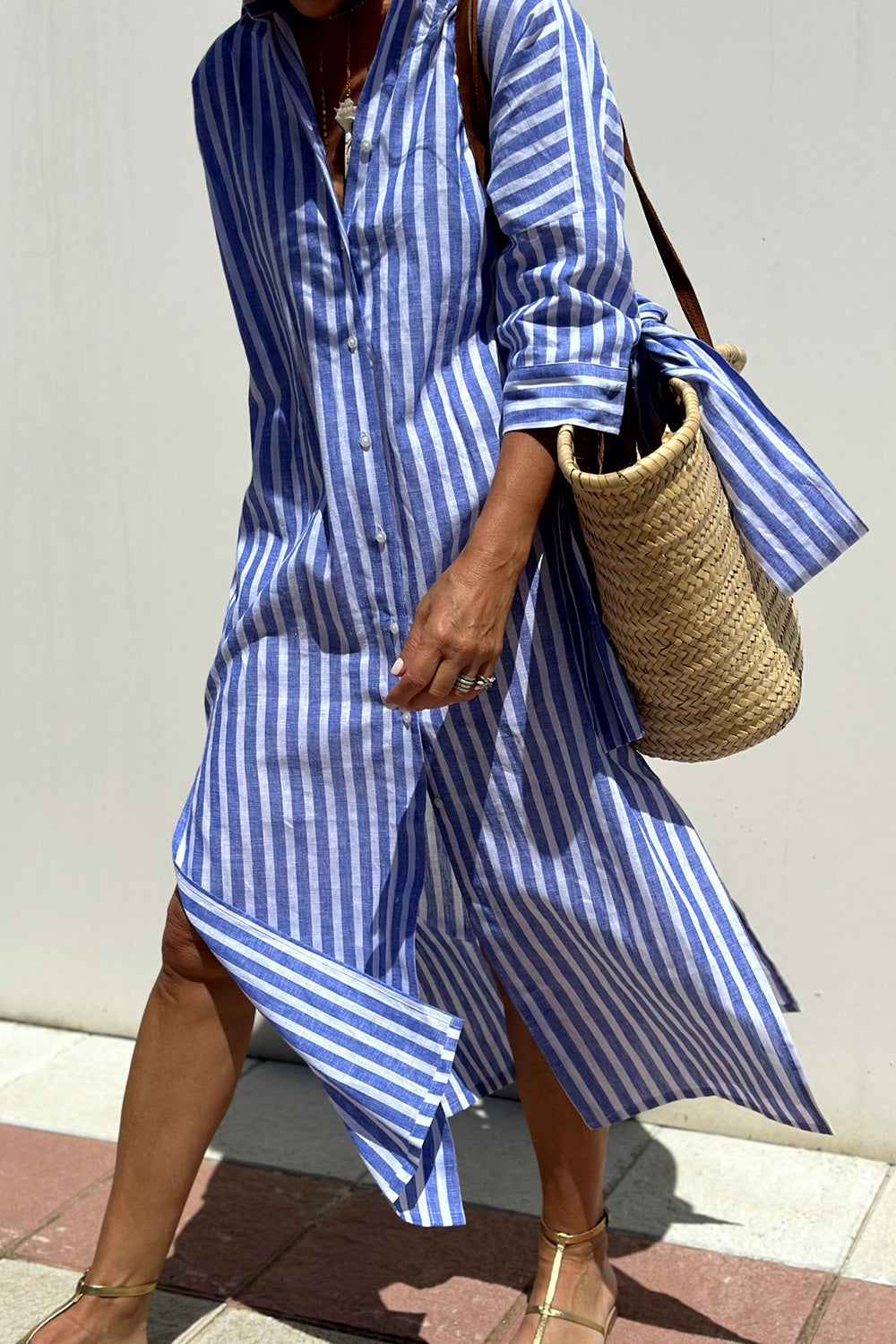 Delphine | Light Elegance with Stripes
