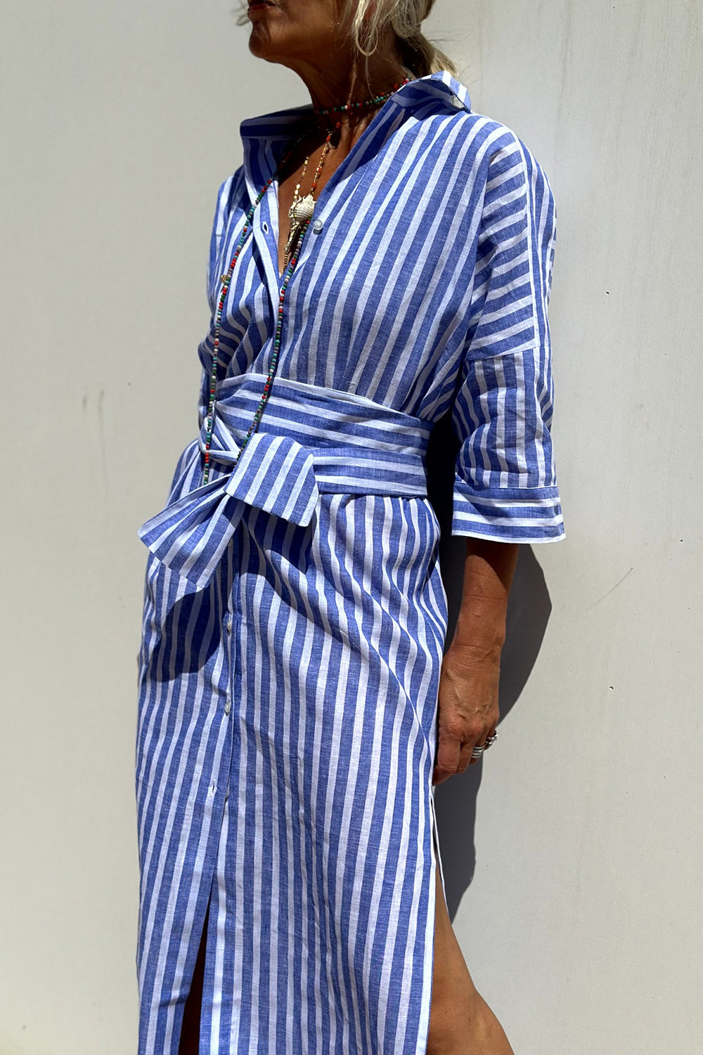 Delphine | Light Elegance with Stripes