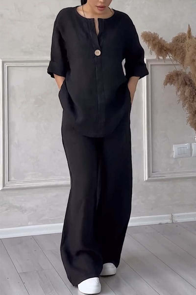 LISAN | STYLISH TUMMY COVERING TWO-PIECE SET