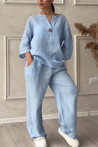 LISAN | STYLISH TUMMY COVERING TWO-PIECE SET