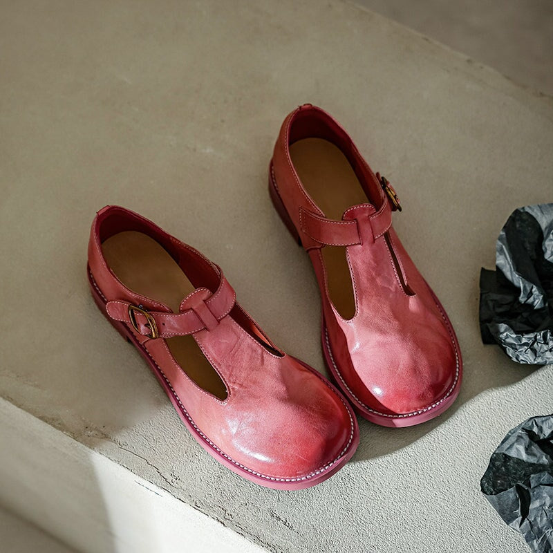 Elsie | Stylish Leather Mary Janes