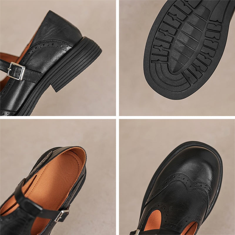 Brooklyn – Classic Leather Mary Jane