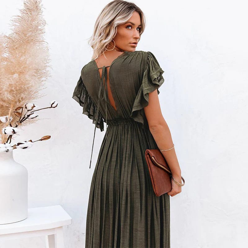 Angels - Maxi Dress Ibiza Dark Green