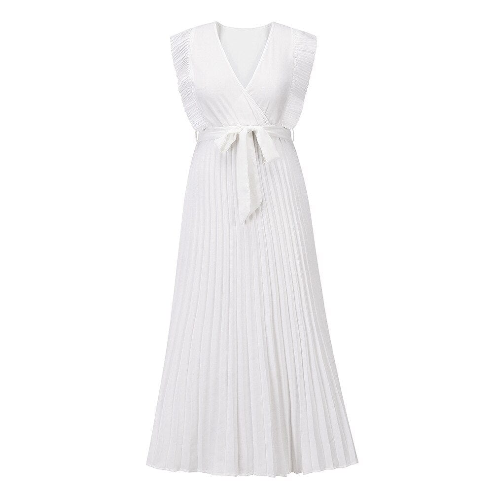 Fátima™ - V-Neck Dress